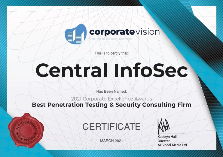Central InfoSec Best Pentesting & Security Consulting Firm