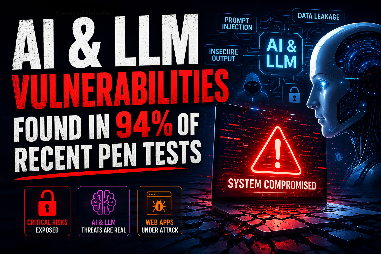 We Found These Critical AI & LLM Web App Vulnerabilities in 94% of Recent Pen Tests
